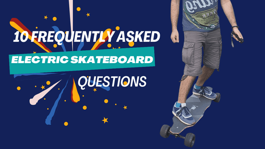 Long Range Electric Skateboard with Swappable Battery