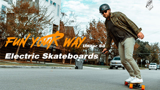 Fast and Long Range Electric Skateboard with Swappable Batteries