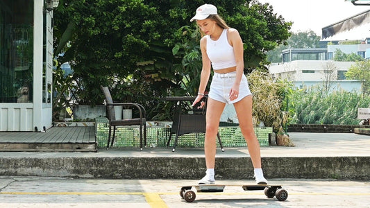 Best high performance electric skateboard with 2 removable batteries