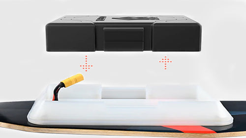 2 swappable batteries