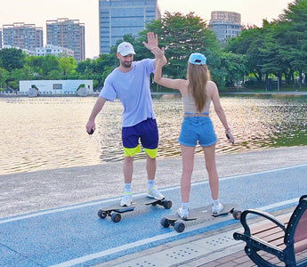 UDITER Electric Skateboards Are Equipped with 2 Batteries!