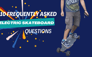 Long Range Electric Skateboard with Swappable Battery