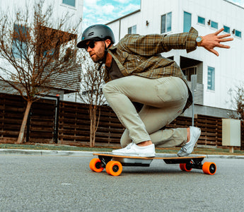 Best 35 miles long range electric skateboard 