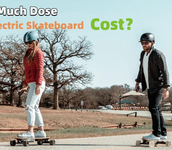 Uditer long ranges electric skateboard with removable batteries 