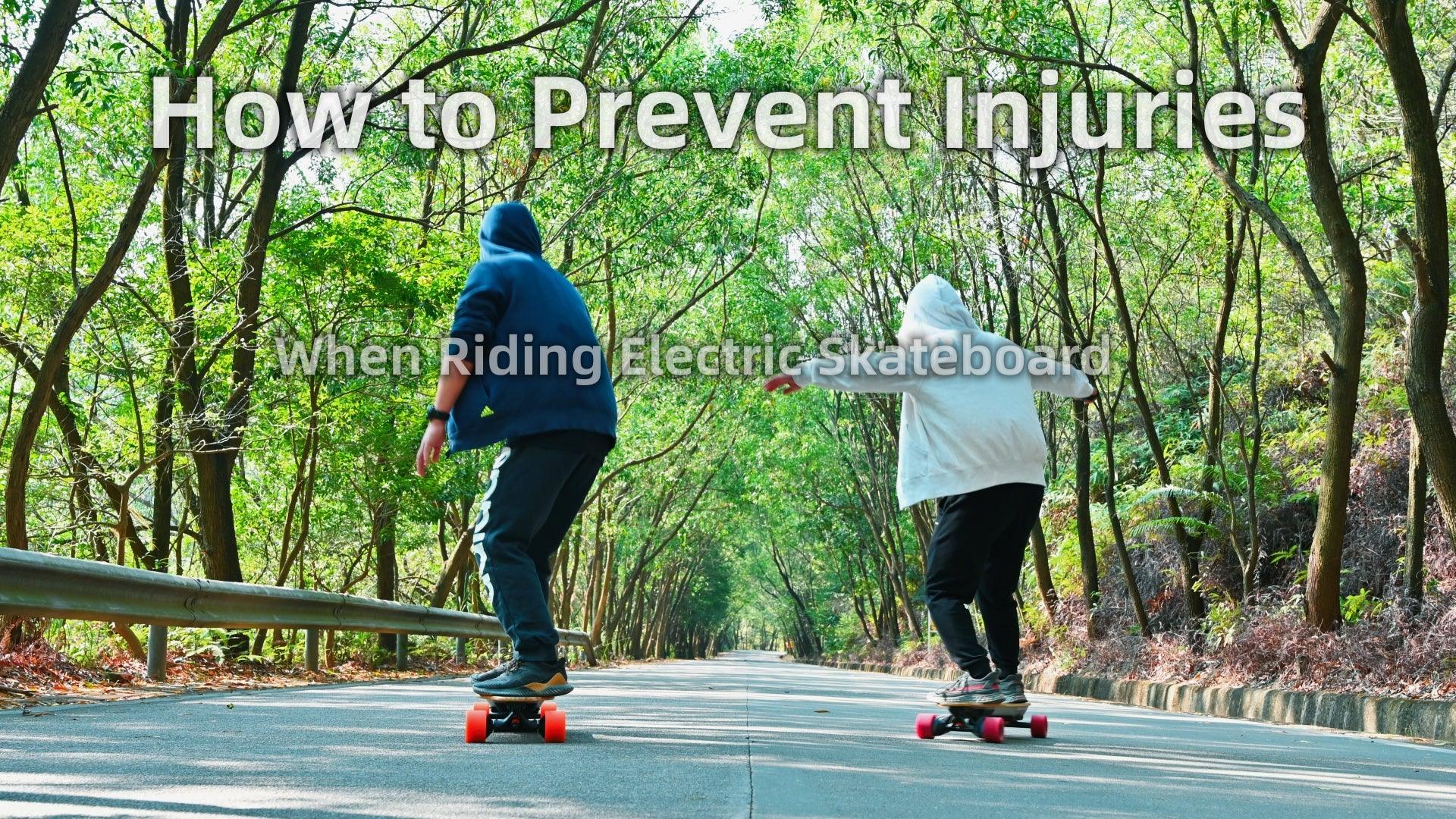 Outdoor Riding Injuries Riding Injuries: How to Prevent Injuries When Riding Electric Skateboa ...