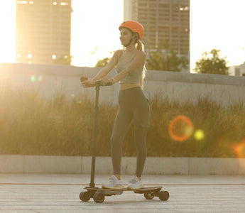 electric skateboard handlebar