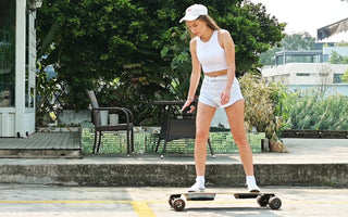 Best high performance electric skateboard with 2 removable batteries