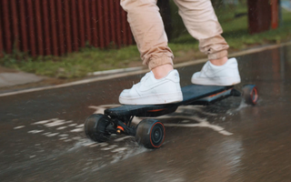 Long range waterproof LED electric skateboard