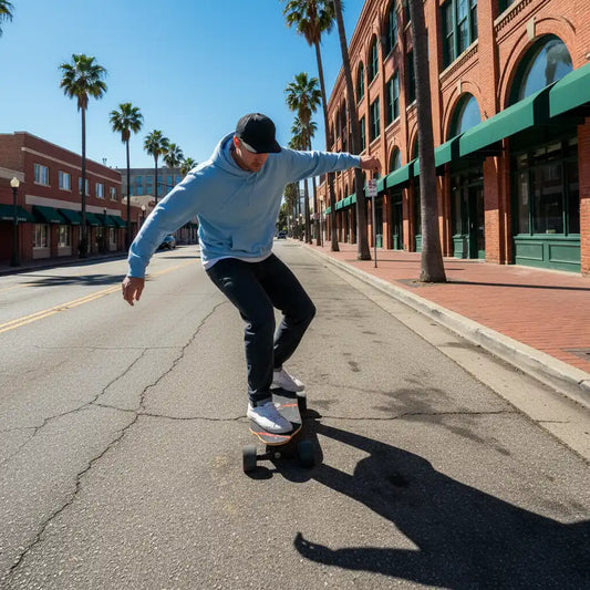electric skateboard with remote