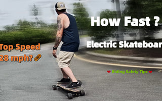 How fast does electric skateboard go?