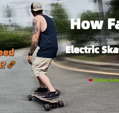 How fast does electric skateboard go?