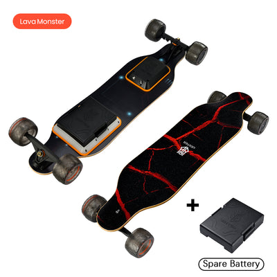 UDITER S3 Long Range Electric Skateboard & Quick-Swappable