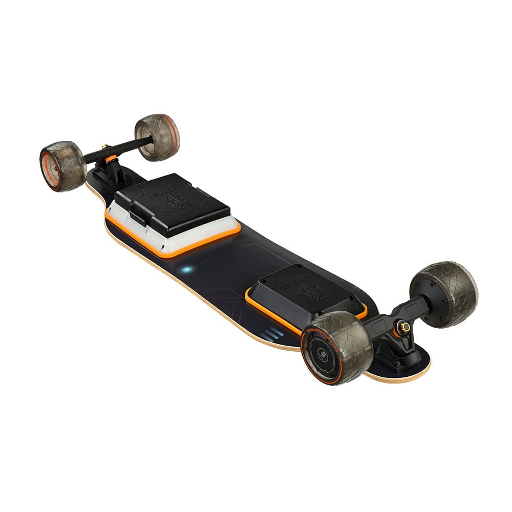 electric skateboard rides like snowboard UDITER® S3 : Long Range Electric Skateboard & Quick-Swappable Batteries Motorized Skateboard – Uditerboard
