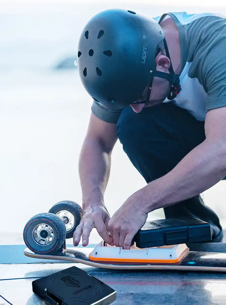 long range electric skateboard