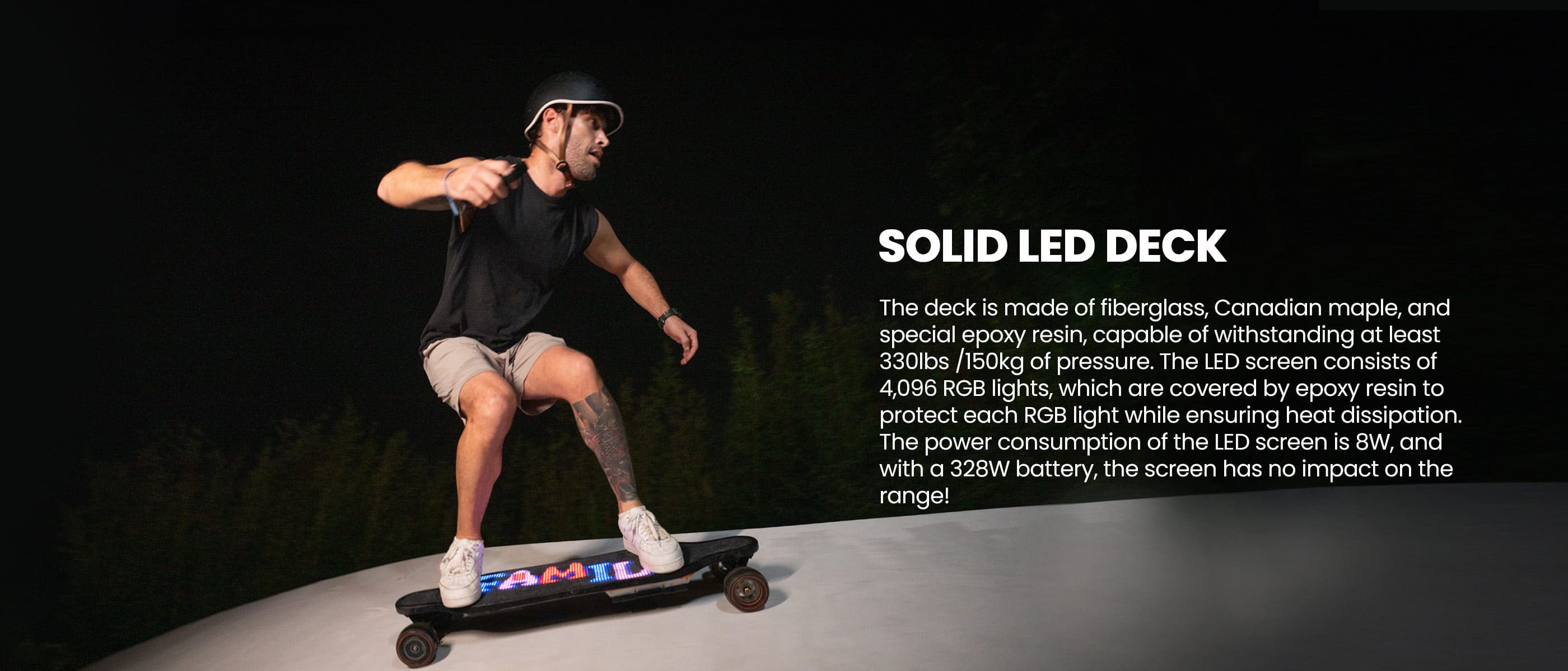 SOLD LED DECK