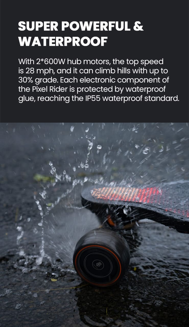 SUPER POWERFUL& WATERPROOF