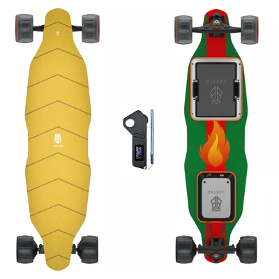 UDITER S3 Quick-Swappable Battery  & Long Range Removable Battery Electric Skateboard  (HUB)