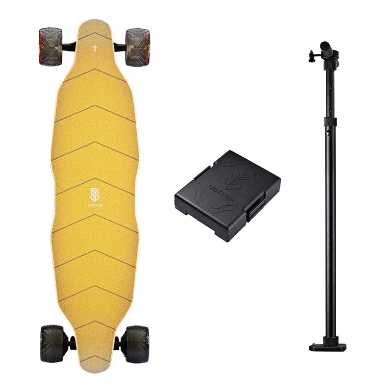 UDITER S3 Two Quick-Swappable Batteries  & Long Range Electric Skateboard  (HUB)